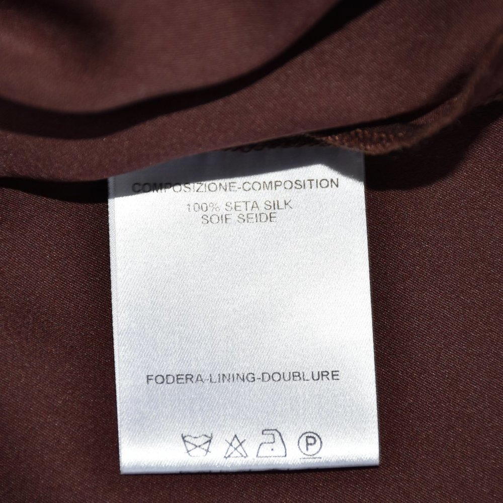 *SOLD* GUCCI 100% SILK Spaghetti Minimal Slip Maxi Gown - Picture 10 of 13
